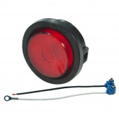 2 1/2 clearance marker light red kit optic