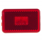 clearance marker light reflector red