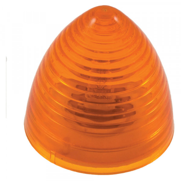 x3 Yellow Beehive Clearance Marker Lights With Mounting Bracket Grote 45023-5