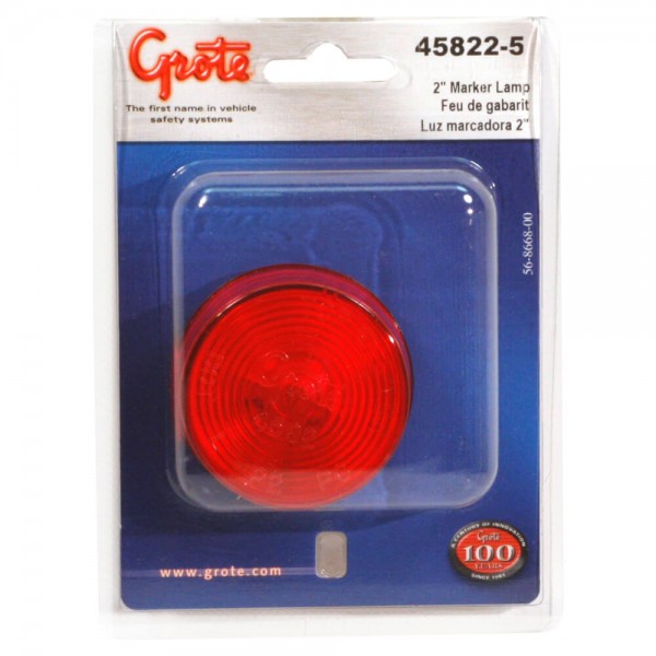 retail 2 clearance marker light red