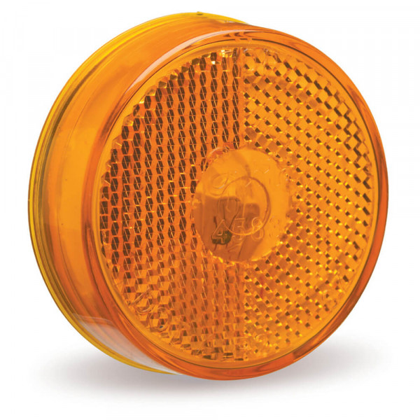 45832 2 1/2" Round Clearance Marker Lights, BuiltIn Reflector, 12V