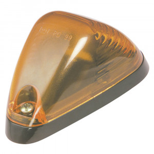 low profile areodynamic cab marker light p2 yellow