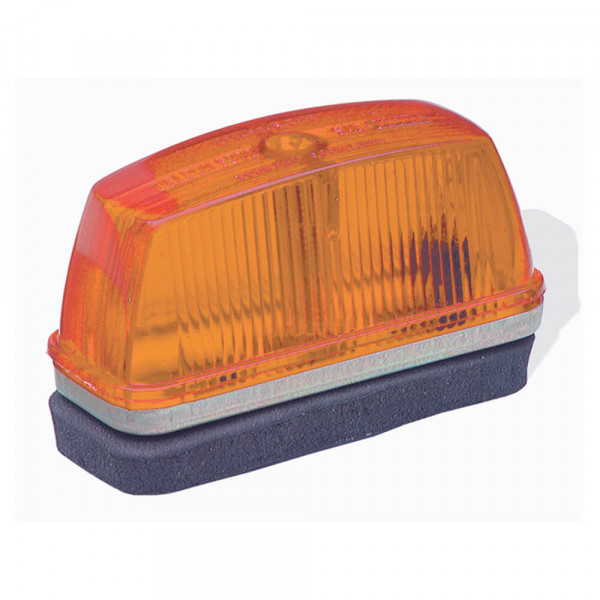 school bus rectangular marker light amber