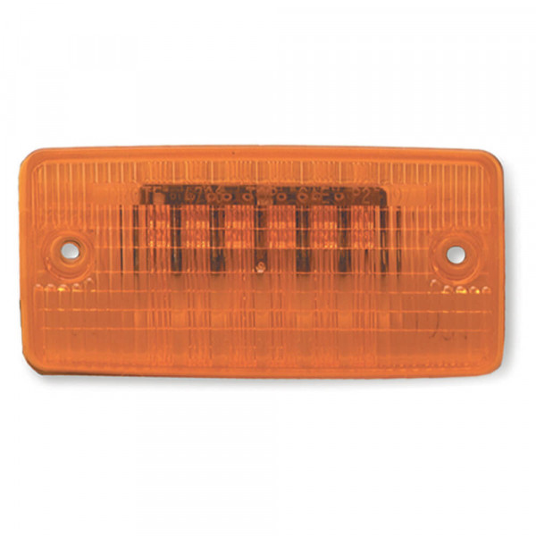 supernova flush mount led cab marker light amber