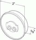 drawing of grote led clearance light thumbnail