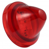 supernova 2 1/2 beehive led clearance marker light red