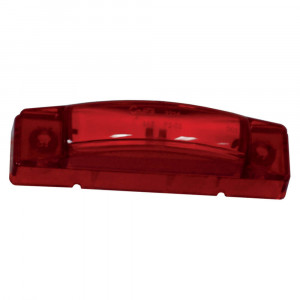 supernova thin line led clearance marker light red