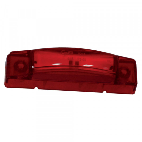 supernova thin line led clearance marker light red