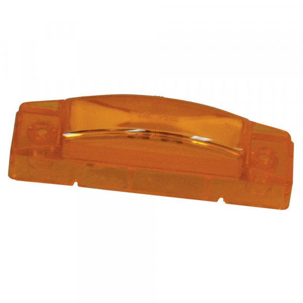 supernova thin line led clearance marker light yellow