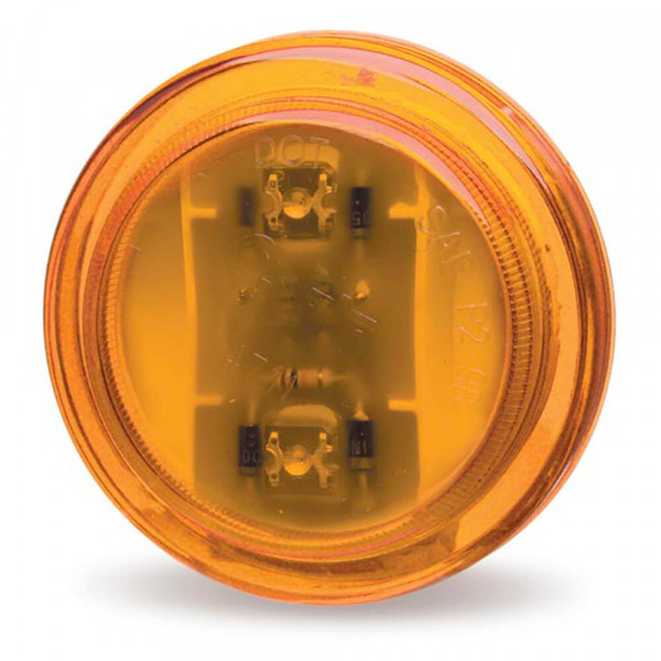 Amber 24 Volt LED Clearance Marker Light.