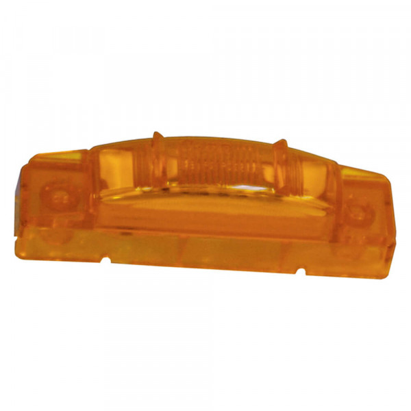 supernova thin line led clearance marker light pc amber