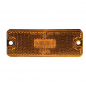 Sealed Rectangular LED Clearance Marker Light, Amber