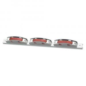 supernova thin line led bar light red