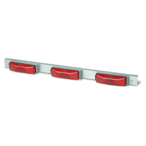 aluminum bar light thin line red