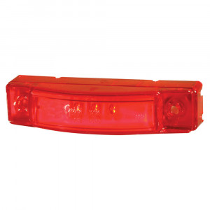 Luz LED de gálibo/marcadora delgada y de doble intensidad, rojo