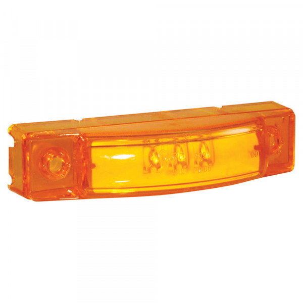 supernova 3 center thin line dual intensity led clearance marker light yellow