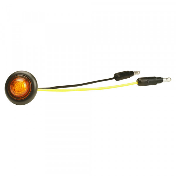 MicroNova® Dot Amber LED Clearance Marker Light With Grommet.