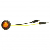 MicroNova® Dot Amber LED Clearance Marker Light With Grommet. thumbnail