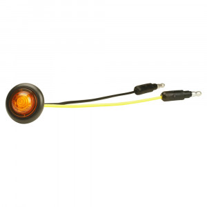 MicroNova® Dot Amber LED Clearance Marker Light With Grommet.
