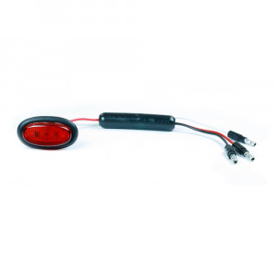 slim line dual intensity micronova led clearance marker light