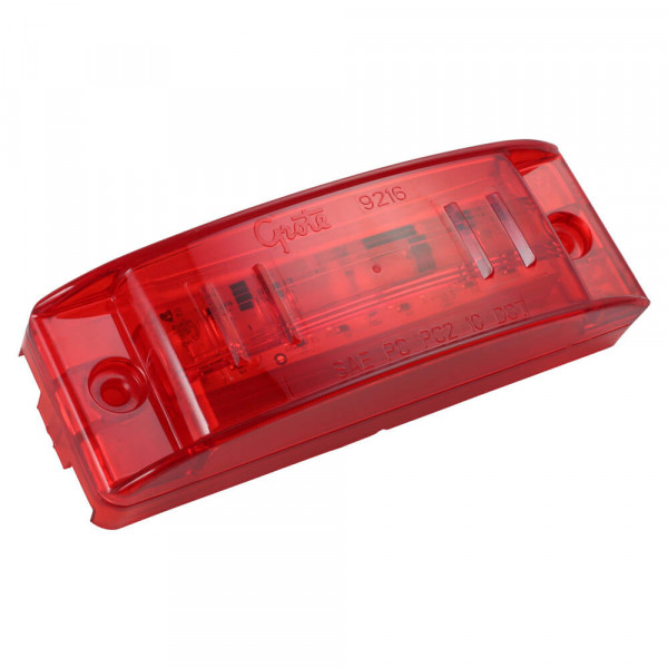 49392 Red LED Clearance Marker Light with Optic Lens