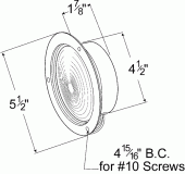 drawing of grote economy steel light double contact vignette