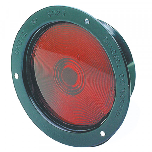 economy steel light double contact red
