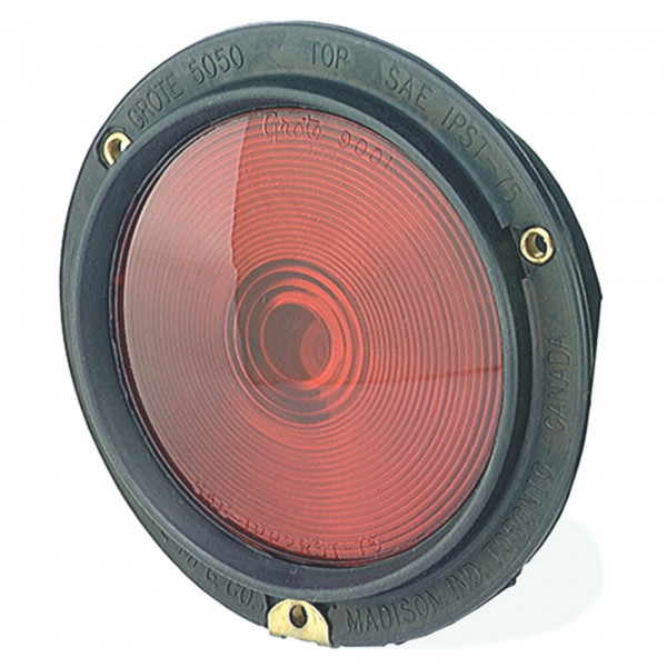 rubber housing light double contact red