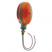 thin line double face light double contact red amber