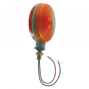 56150 - Bernsteinfarbene LED-Warnleuchte, 12/24 Volt