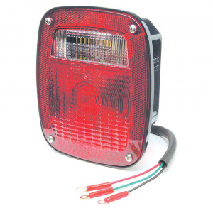 torsion mount two stud mack dodge stop tail turn light red