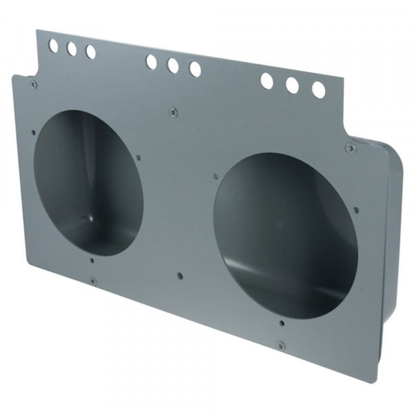 Módulo de montaje para luces redondas de 4", gris