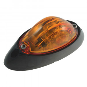 Small Aerodynamic Combination Marker Side Turn Light with black base