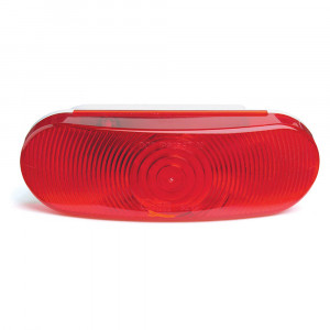 economy oval stop tail turn light red