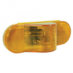 Amber Economy Oval Side Turn Marker Light