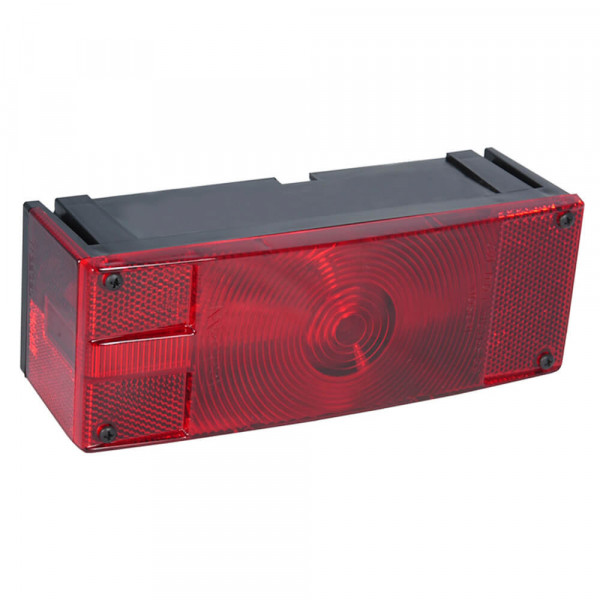 submersible low profile trailer lighting kit rh stop tail turn red