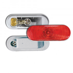 trosion mount III oval stop tail turn light male red