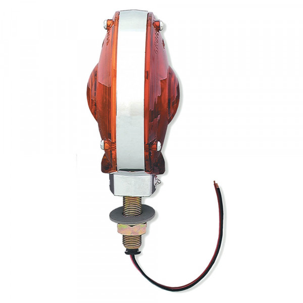 4 zinc die cast double face light contact chrome red amber