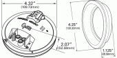 Grote product drawing - 4" Economy Stop Tail Turn Light Miniaturbild