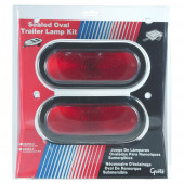 oval trailer stop tail turn submersible lighting kit retail red thumbnail