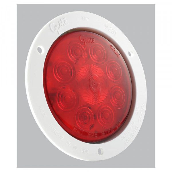 Luz LED de frenado/trasera /direccional SuperNova®, 10 diodos y 4", blanco