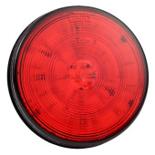 Luces LED de frenado/trasera/direccionales con diseño completo SuperNova®, 4", STT, Montaje con aro protector, clavija macho