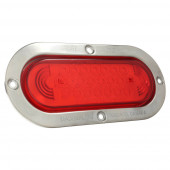 supernova oval led stop tail turn light theft resistant flange thumbnail