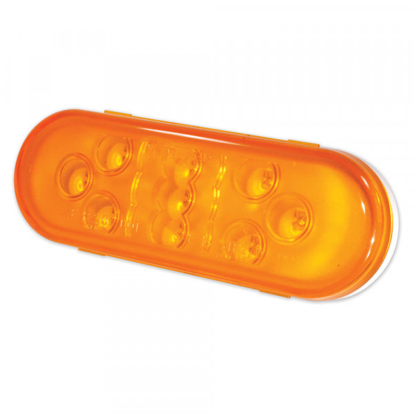 Amber 9-Diode Oval LED Stop Tail Turn Light