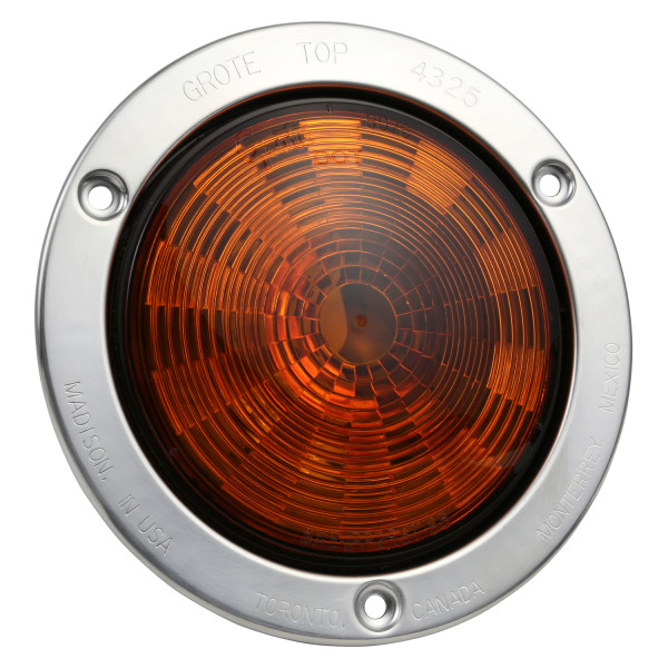 SuperNova® NexGen™ LED-Bremslichter/Schlussleuchten/Blinker, 4", Edelstahlflansch, Zusatzprodukte, Stecker