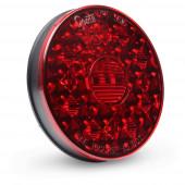 Grote 55092 Round RED Stop/Tail/Turn Light 1 wire DD28 