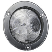 Luces de montaje LED SuperNova®, con brida, 4", Transparente thumbnail