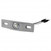 LED License Light With Gray Adapter Bracket Miniaturbild