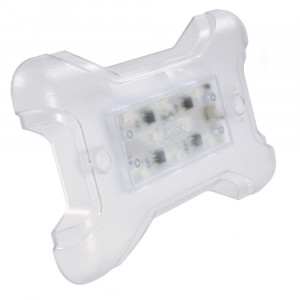 61121 - WhiteLight™ X-100 LED-Deckenleuchte, 12 V, Transparent