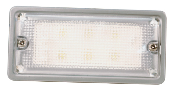 LED Whitelight Recessed-Mount Interior Dome Light.